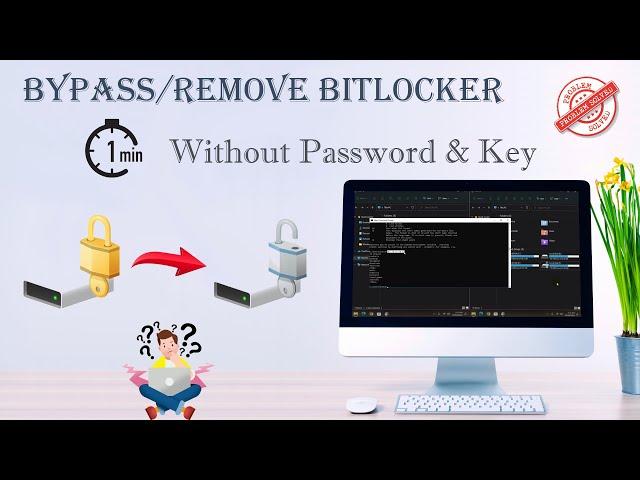 How to Bypass BitLocker without Recovery Key and Password | Forgot BitLocker Password