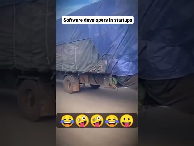 Software Engineers at Startup #viral #funny #software #startup #coding #programming #trending