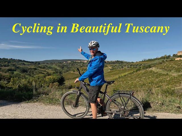 Cycling in beautiful Tuscany, Italy