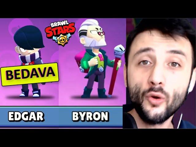 Ücretsiz Karakter EDGAR ve Gizemli BYRON! Brawl Talk Brawlidays Brawl Stars