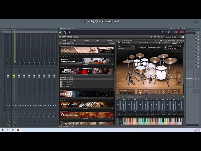 Routing Kontakt Player's Output Channels to FL Studio 20's Mixer Channels [TUTORIAL]