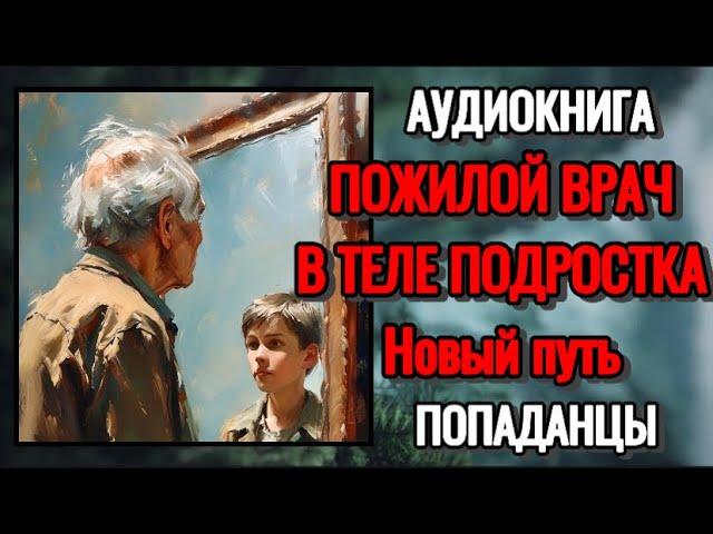 АУДИОКНИГА: Пожилой врач в теле подростка. Новый путь( Часть 1). ПОПАДАНЦЫ.