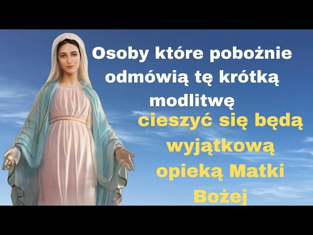 ️️Piękna i silna modlitwa do Matki Bożej.️️BŁOGOSŁAWIEŃSTWO I OPIEKA.️️