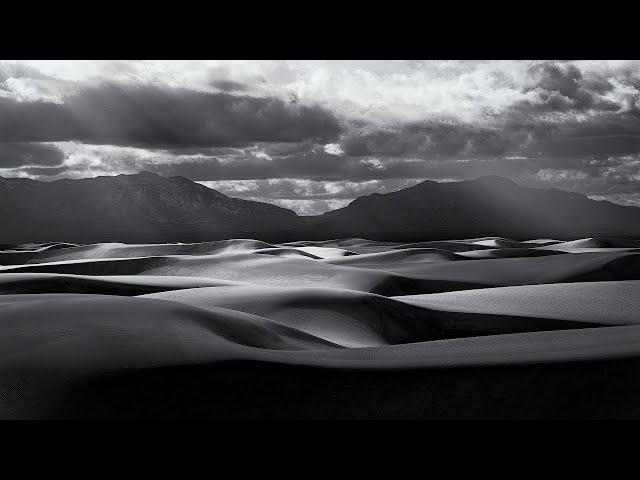 Editing black and white images from White Sands