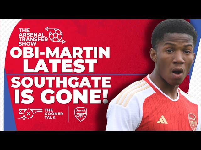The Arsenal Transfer Show EP483: Chido Obi-Martin, Southgate Resigns, Smith-Rowe, Tierney & More!