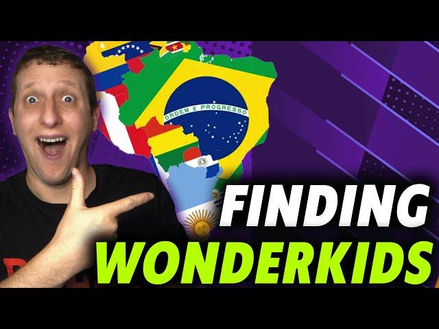 How to scout for South American WONDERKIDS in football manager