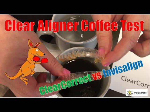 Coffee Test - ClearCorrect vs Invisalign