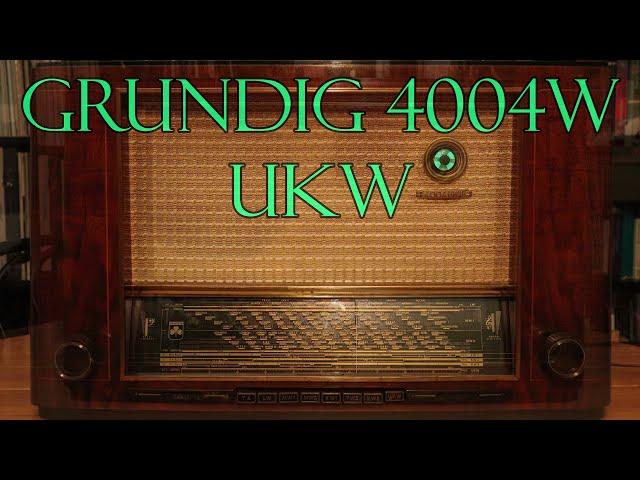 Grundig 4004w UKW Röhrenradio