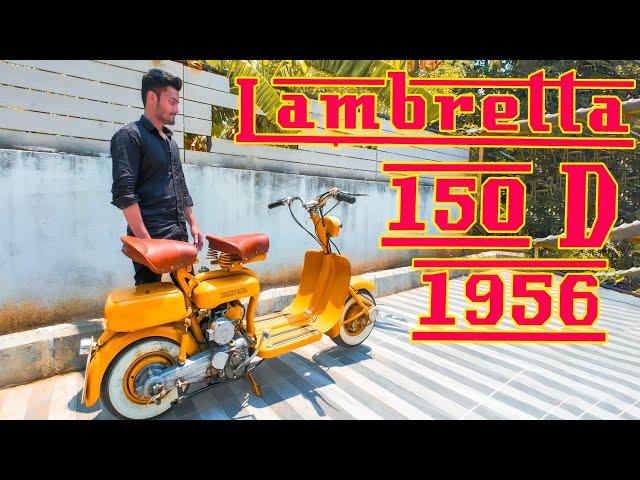 1956 Lambretta 150 D || A Journey Through Classic Design #vintage  #lambretta  #scooter