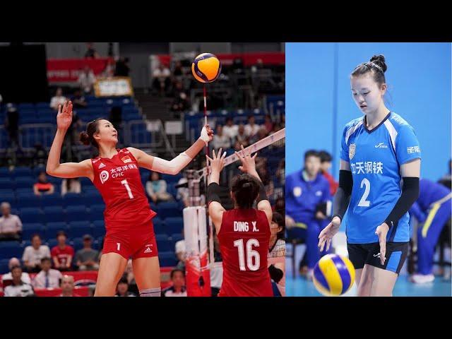 Changning Zhang (張常寧) - Powerful Volleyball SPIKES | China Volleyball