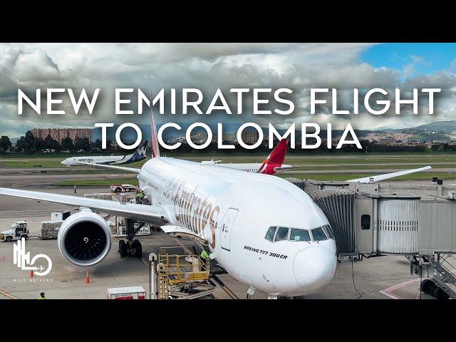 Our Flight Experience Flying Emirates from Miami to Bogota, Colombia