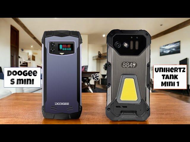 Unihertz Tank mini 1 (VS) Doogee S mini  - Portable rugged phones | 2024