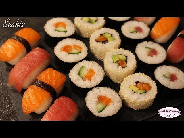 Recette de Sushis : Makis, Nigiris et Californian Rolls