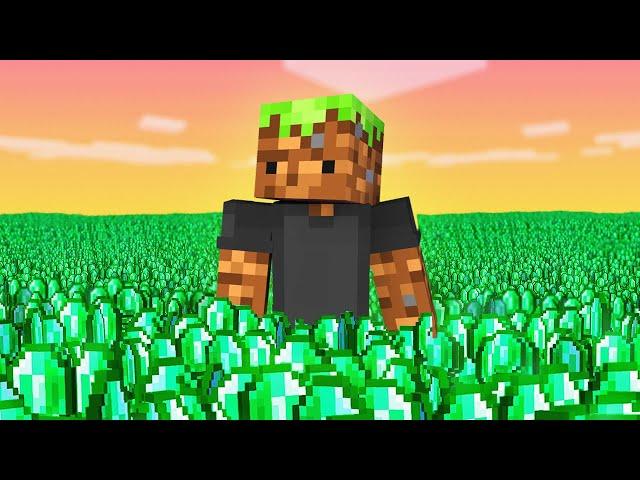 Minecraft ama 1,000,000 ZÜMRÜTÜM VAR