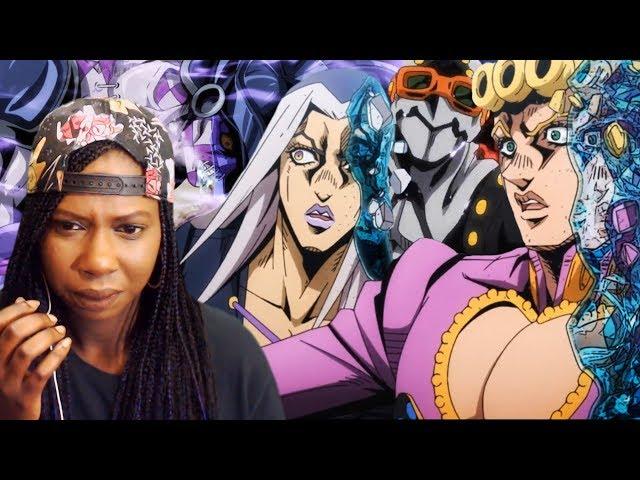 JJBA: Golden Wind | Purple Haze Vs Man in the Mirror