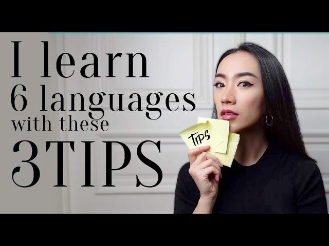 3 tips for learning a language effectively on your own. (الترجمة العربية, türkçe altyazı, français)