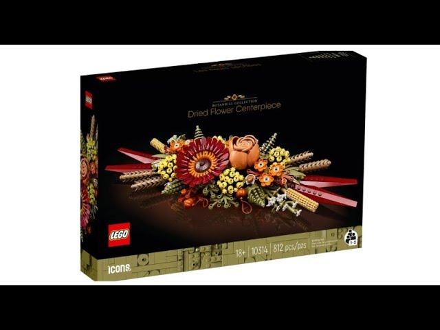 Dried Flower Centerpiece LEGO unboxing!!