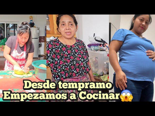 Llego Liz Mi Mamá Asi La Recibe Feliz ya No pudimos sorprenderlaEmpezamos Hacer L Comida parte 1/11