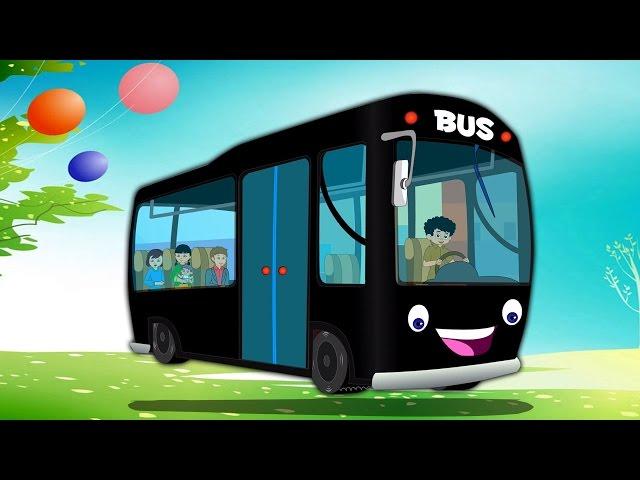 Les roues de l'autobus | Bus Chanson pour les enfants | françaises Comptines | The Wheels On The Bus