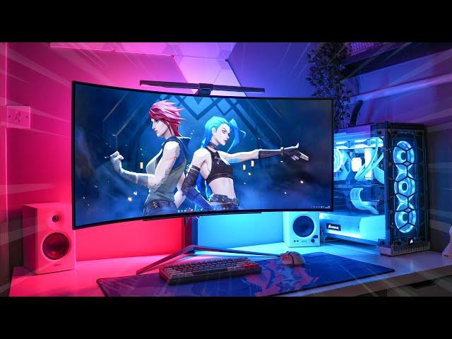 How to make an IMMERSIVE Desk / Gaming Setup!