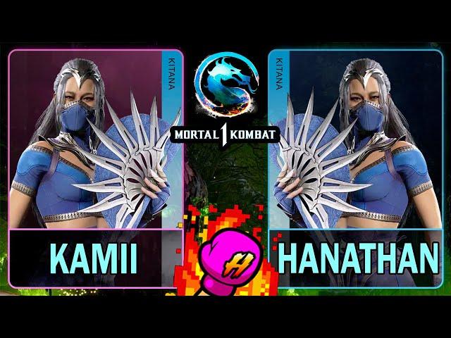 MK1 Kamii (KITANA) VS Kanbara (KITANA)Mortal Kombat 14K 60ᶠᵖˢ