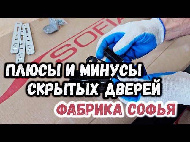 Плюсы и минусы скрытых дверей. Фабрика Софья