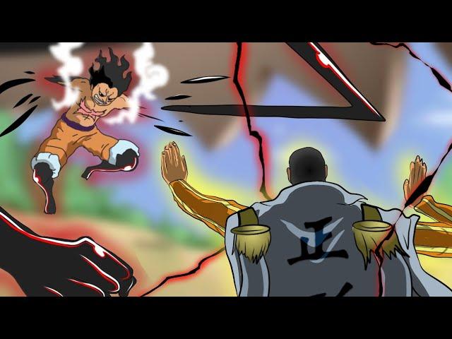 LUFFY VS KIZARU fan animation | One piece chapter 1093