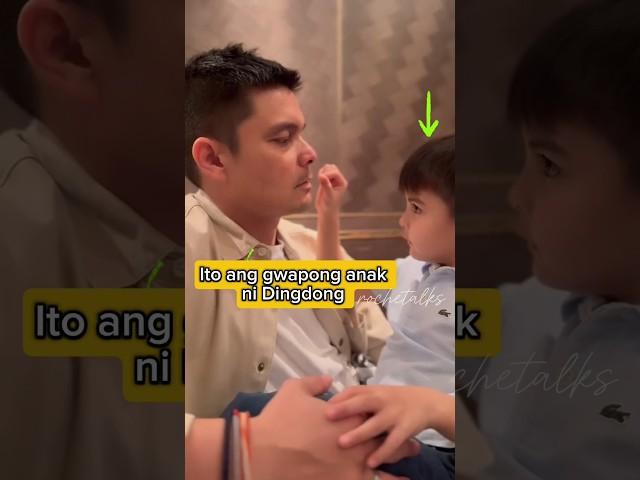 Dingdong Dantes and son Sixto Kulitan #shorts #dingdongdantes #viralvideo