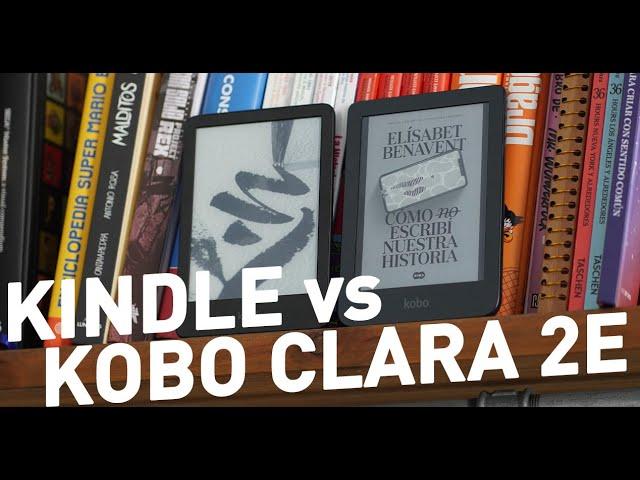 Kindle vs Kobo Clara 2E. ¿Qué e-reader es mejor?