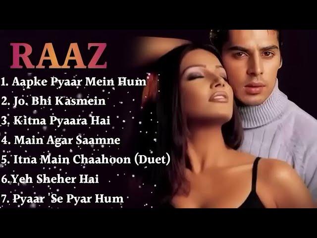 Raaz Movie All Songs | Blockbuster Movie | Bipasha Basu, Dino Morea | Aapke Pyaar Mein | Hits Songs