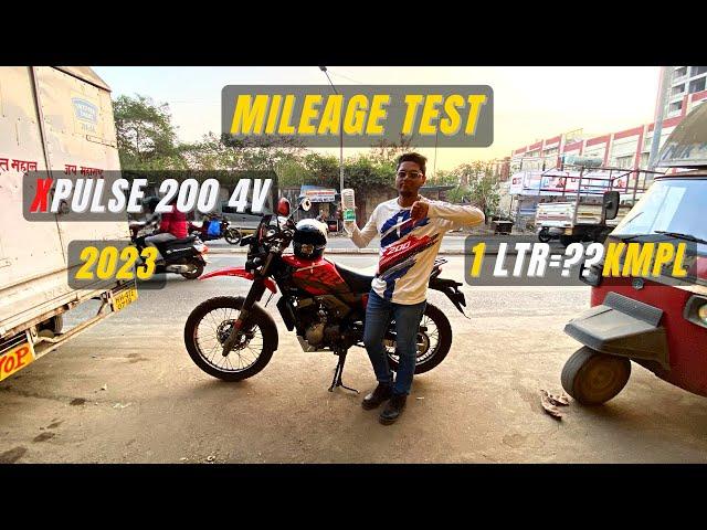 VLOG 50 - HERO XPULSE 200 4V MILEAGE TEST - XPULSE 200 MILEAGE TEST IN CITY & HIGHWAY - ITNA KAM ??