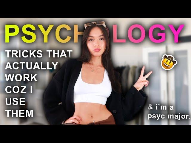 21 PSYCHOLOGY TRICKS that will *legit* CHANGE YOUR LIFE.