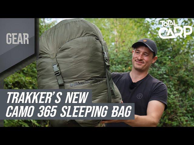 KEEP TOASTY ON THE BANK THIS WINTER! Trakker's new 365 sleeping bag in CAMO!