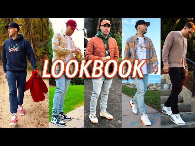 FALL LOOKBOOK - HOW TO STYLE SNEAKERS IN THE FALL - Nike - Jordan - New Balance