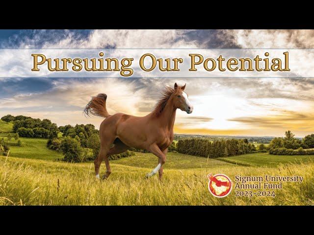 Signum University's Fall Fundraising Campaign Launch 2023: Pursuing Our Potential