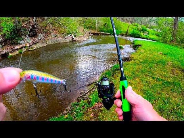 Don't leave home without this Lure / 3 Cast back to back Trout (River Fishing)