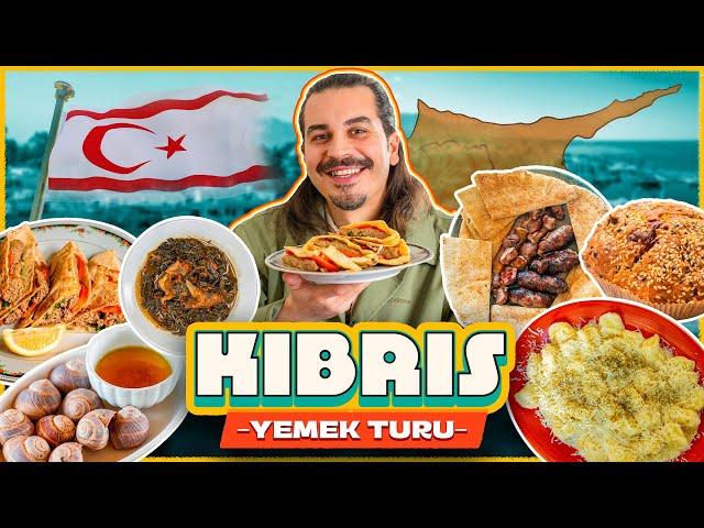 Kıbrıs'ta Ne Yenir Ne İçilir? KKTC Yemek Turu [2024] (Şeftali Kebabı, Molehiya, Pilavuna, Pirohu)