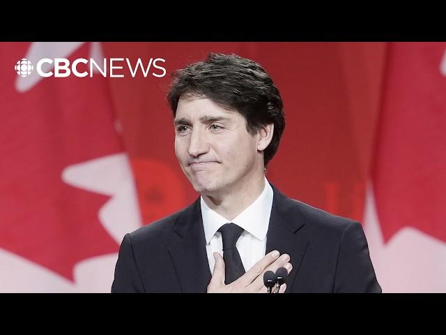 FULL SPEECH: Justin Trudeau gives final speech as Liberal Party leader