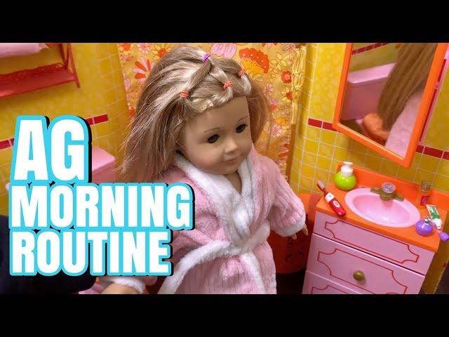 American Girl Doll Morning Routine