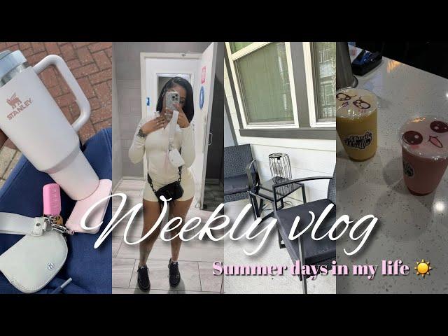 WEELY VLOG | Summer days in my life ️ | New tattoo + Shopping + Do hair with me