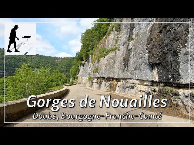 Gorges de Nouailles, Balcony Road D67, Doubs, Bourgogne-Franche-Comté, France - by motorcycle