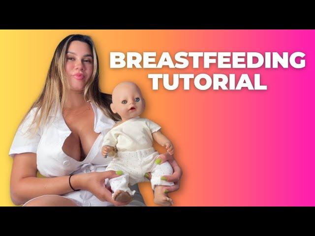 [4k] Breastfeeding Tutorial For New Mom #breastfeeding