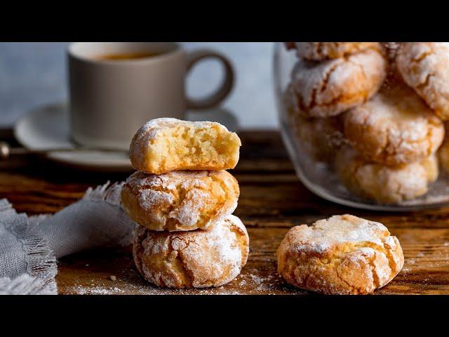 You NEED to bake a batch of these Amaretti Cookies!