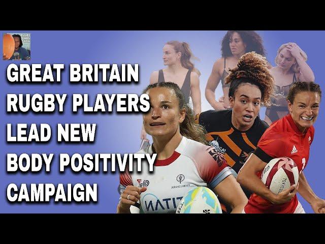 Great Britain Rugby Players Promote Body Positivity Through Lingerie