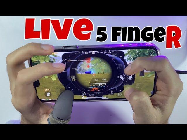 Live PUBG Mobile 3.4 Conq 1 vs 4