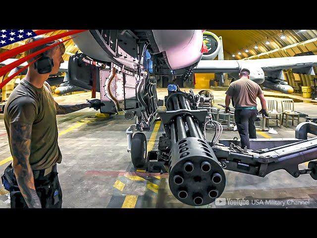 A-10 Gatling Gun Removal, Installation and Maintenance