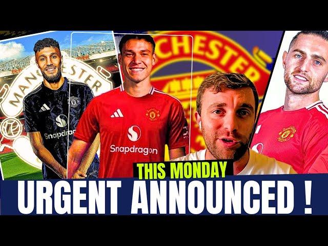 JUST NoWMAN UTD TRANSFER NEWS&UPDATES THIS MONDAY REVEALED05.08.2024CONFIRMED #manunitednewstoday