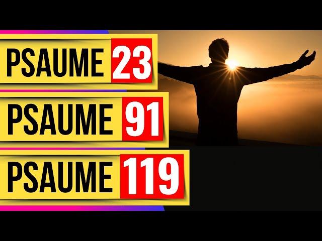 Psaume 23, Psaume 91, Psaume 119 (Les psaumes puissants)(versets bibliques pour dormir)