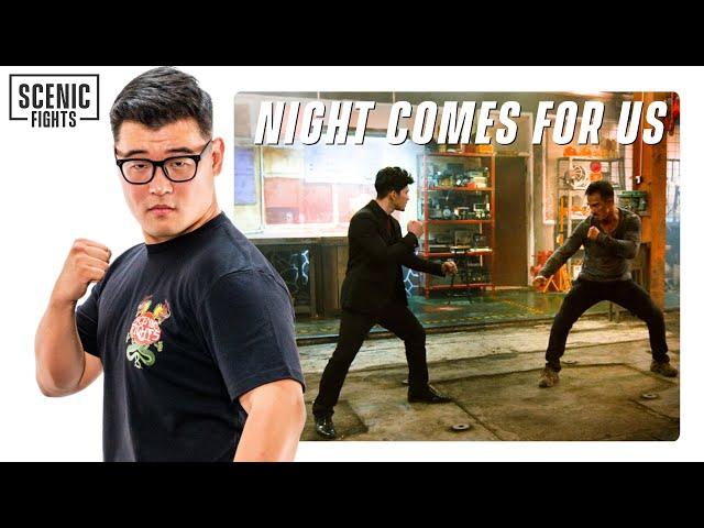 Martial Artists Break Down "The Night Comes For Us"  Fight Scene | Scenic Fights