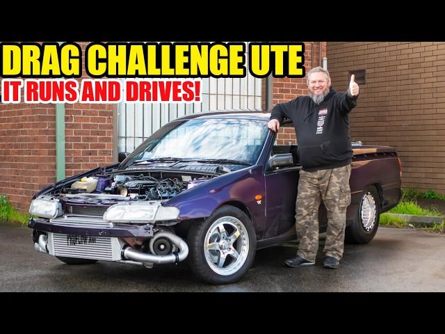 Carnage - The Drag Challenge Ute Runs and Drives!